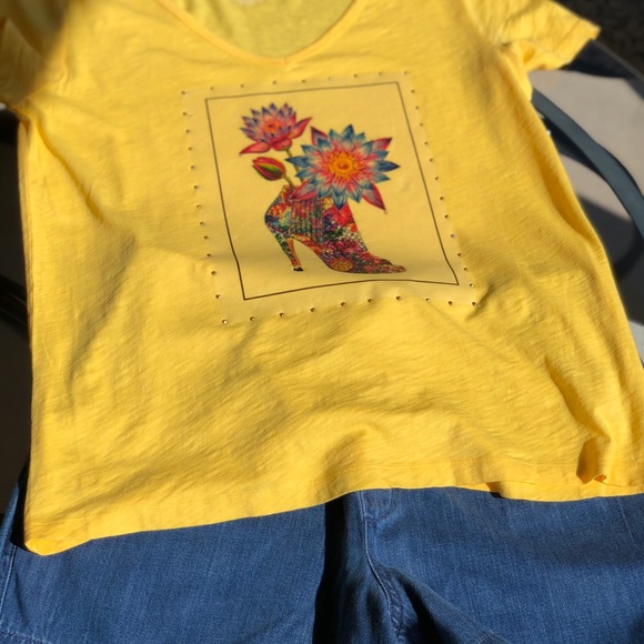 Summer hand designed T-shirt - Picture 6 of 8